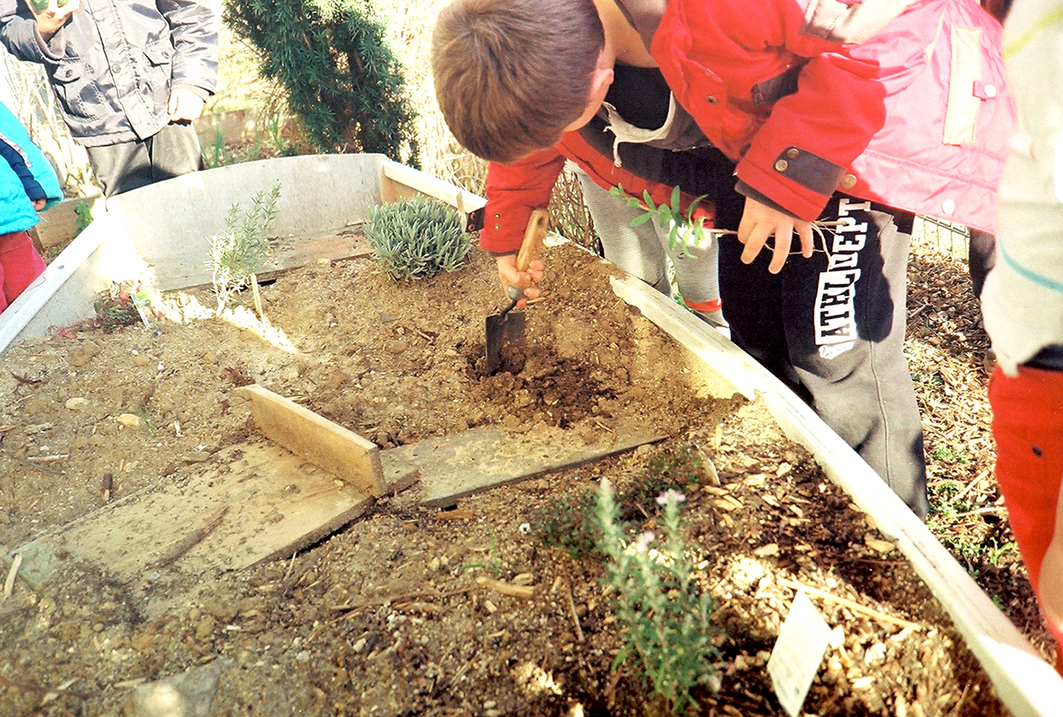 Plantation de plantes aromatiques école L. Moreau printemps 2017 plantation-plantes-aromatiques-ecole-Moreau